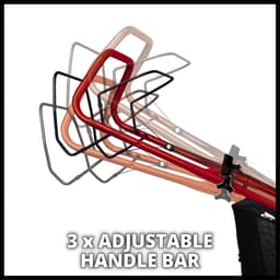 Einhell Benzine Grasmaaier GC-PM 46/5 S - 132 cm³ - 2 kW - 4-takt - Maaibreedte: 46 cm - Aanbevolen gazonoppervlakte: tot 1400 m² - 65 L opvangbak - Maaihoogte: 25-80 mm — thumbnail 4