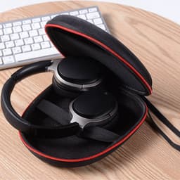 Somstyle Beschermhoes Draagtas Geschikt Voor JBL Live 650BTNC/400BT/500BT/460NC - Hard Cover Koptelefoon - Zwart — thumbnail 4