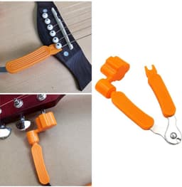 *** 3-in-1 Gitaar Tool Gitaar gereedschap - Gitaarsnaar tang - Gitaartang - Snaren knippen - Gitaar stemmer - Gitaar onderhouden - Muziekinstrument - Guitar String Winder - String Cutter - — thumbnail 1