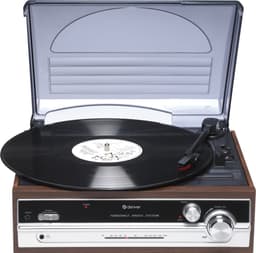 Denver Retro platenspeler - Ingebouwde Speakers - FM Radio - Auto-stop Functie - AUX - Phono - VPR190 — thumbnail 1