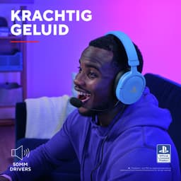 Trust GXT 498B Forta - Gaming Headset - Bedraad - Officieel Gelicentieerd voor PS5 - 50 mm drivers - Over-ear - Blauw — thumbnail 4