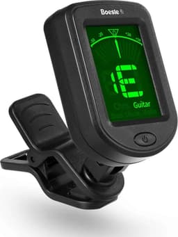 Boeste® Digitale Gitaartuner met LCD Display - 360° Draaibaar & Clip-On - Professionele Stemapparaat voor Akoestische & Elektrische Gitaar — thumbnail 1