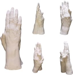Handenbeeld | Handafdruk | Gipsafdruk | GipsHanden | Hand | 3D | Compleet Pakket bestaat uit 200 gram Casting Mix Poeder & 500gram Gips | Bodycasting | Extensso® | Gipsafdruk | Alginaat | Een herinnering | Hobby Pakket | Bodycasting | Handbeeld — thumbnail 1