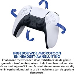 Sony PS5 DualSense draadloze controller – Chroma Pearl — thumbnail 4