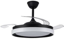 CristalRecord - Plafondventilator Brisa Ø 106 cm zwart — thumbnail 1