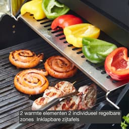 Barbecook E-Luca elektrische barbecue met inklapbare zijtafels — thumbnail 5