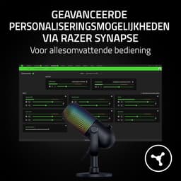 Razer Seiren V3 Chroma - USB Gaming Microfoon - Ruisonderdrukking - RGB - PC - Roze/Quartz — thumbnail 4