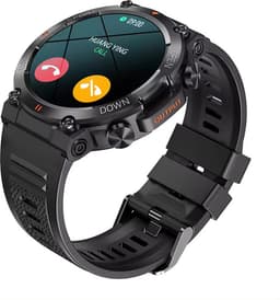 Smartwatch, KH-56-GEEL, Smartwatch Dames en Heren, Horloge, Smartwatch Bluetooth, Sporthorloge, Horloge Heren en Dames, Activity Tracker, Smartwatch Android, IPS Scherm, WATERDICHT, 30 Dagen Standby, Smartwatches geschikt voor IOS, Android — thumbnail 2