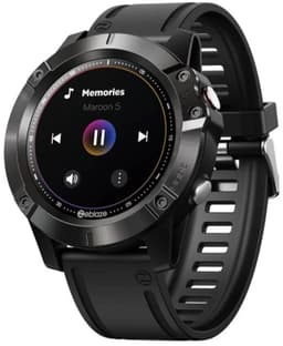 DrPhone ModelX8 – 1.3Inch IPS Full-color Touchscreen Smartwatch - Bluetooth 5.0 – Mobiele App - 24/7 Hartslagmonitoring – Bloeddrukmeting - SpO2 Zuurstofsaturatie-Meting - Zwart — thumbnail 1