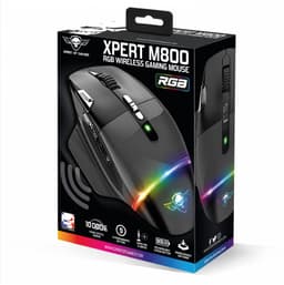 Spirit of gamer XPERT-M800 - Bluetooth Gaming Muis - Draadloze Muis - Ergonomisch - 10.000 DPI - RGB LED Verlichting - Oplaadbaar — thumbnail 5