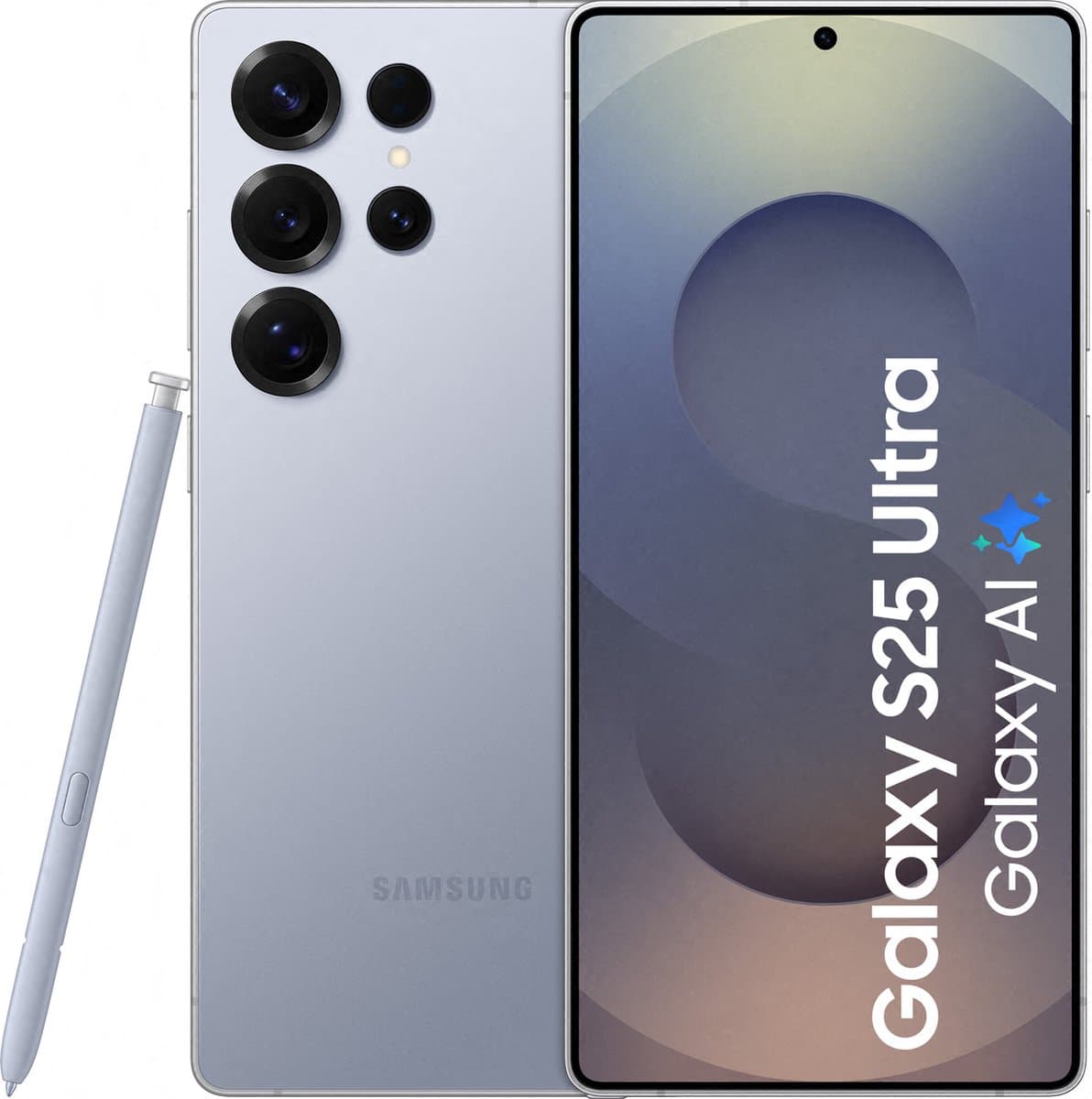 Samsung Galaxy S25 Ultra 5G - 1TB - Titanium Silver Blue — afbeelding 1