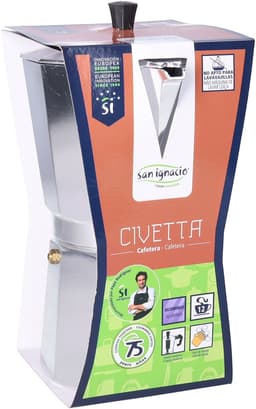 San Ignacio Percolator / espresso apparaat - voor 12 kopjes - 600 ml - Koffiezetapparaat - Koffiezetter voor camping/caravan — thumbnail 2