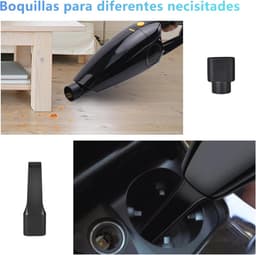 Krachtige Handstofzuiger 6000 PA - Draadloze Mini Stofzuiger voor Auto en Huis — thumbnail 4