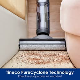 Tineco Switch S6 Stretch - Nat en droog stofzuiger en dweil - 20.000Pa Zuigkracht - Snel droogmaakmethode - 180° Lay-flat Design - Anti-Tangle Design - 40 minuten accu - Dual-sided Edge schoonmaak methode — thumbnail 4
