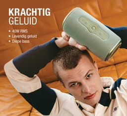 Fresh 'n Rebel Bold L3 - Waterdichte Bluetooth Speaker - Draadloos - 25 uur Speeltijd - True Blue — thumbnail 5