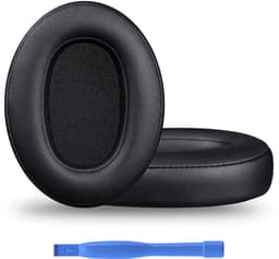 Vervangende Oorkussens voor Sony WH-XB900N/WH-CH710N/WH-CH720N/WH-RF400/MDR-RF895RK Hoofdtelefoons van MMOBIEL – Memory Foam en Protein PU Koptelefoon Oorkussens - Noise Isolation Earpads – Zwart — thumbnail 1