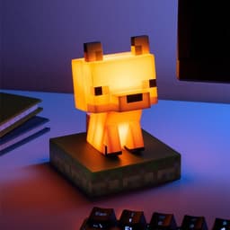 Minecraft Officieel Gelicentieerde Fox Vrijstaande Bureau Lamp, Gamingkamer Decoratie en Merchandise voor Jongens en Meisjes, Nachtlamp Cadeau‑accessoire voor Speelkamer en Slaapkamer – Paladone — thumbnail 4
