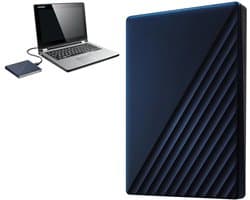ApexArte® Externe Harde Schijf 2 TB - middernachtblauw