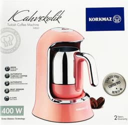 Korkmaz Kahvekolik - Koffiezetapparaat - Pink — thumbnail 1