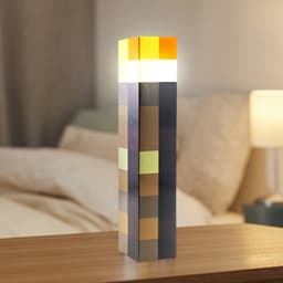 Minecraft Lamp - Minecraft Torch - Minecraft Light - Minecraft Nachtlampje - 28cm - LED - USB oplaadbaar — thumbnail 4