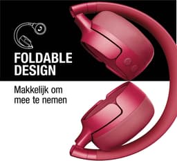 FRESH 'N REBEL - Code Fuse - On-ear Draadloze hoofdtelefoon Berry Red — thumbnail 5