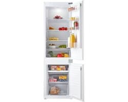 Inventum IKV1786S 178 cm stille inbouw koel-vriescombinatie - Koelkast met vriesvak - Energiezuinig - Supervriezen - Vershoudlade - 251 liter - Pizzavak - Sleepdeur - Wit