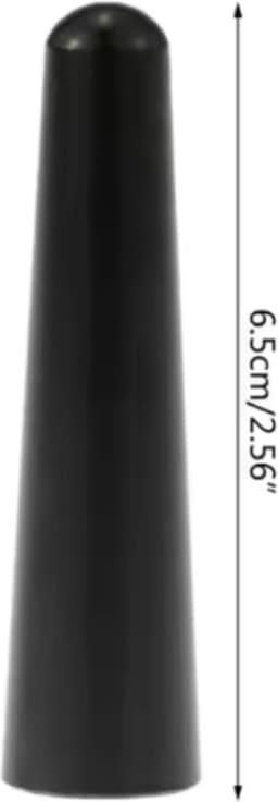 FM/AM Auto Antenne Mini Universeel Zwart - 6.5 cm. — thumbnail 2