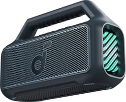 soundcore Boom 2 Outdoor Speaker, 80W, Subwoofer, BassUp 2.0, 24H Playtime, IPX7 Waterproof, Floatable, RGB Lights, USB-C, Custom EQ, Bluetooth 5.3, Portable For Outdoors, Camping, Beach, and Backyard-Blauw — thumbnail 1
