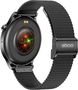OOQE WATCH CS PRO - Smartwatch Heren en Dames | Geschikt voor iOS en Android | 10 kleuren | HD | Notificaties | Gezondheidsanalyse | Sportanalyse | GPS Koppeling | Bellen | Muziek/Audio Luisteren | Spelletjes | Ergonomisch | Nederlandstalig | Zwart — thumbnail 3