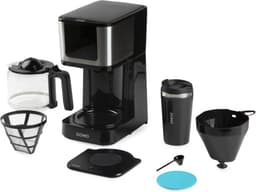 programmeerbaar filterkoffiezetapparaat 10 kopjes 900w zwart - domo - DO733K — thumbnail 3