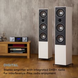 AMP-4000 DAB HiFi stereo versterker DAB+ Radio USB afstandsbediening LED-display — thumbnail 2