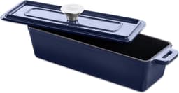 Grand Feu - Geëmailleerde gietijzeren bakvorm - 1,7 l - blauw — thumbnail 1