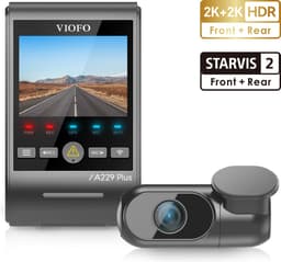 VIOFO A229 Plus 2CH - Dual dashcam - Sony Starvis 2 IMX675 Sensor - 2023 — thumbnail 1