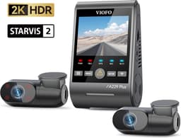 VIOFO A229 Plus 3CH - Triple 2K Dashcam - Smart voice control - 2023 — thumbnail 1