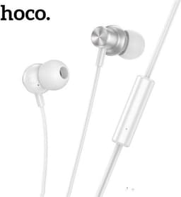 Hoco M110 Bedrade In-Ear Oordopjes 3.5mm Jack Headset Zilver — thumbnail 1