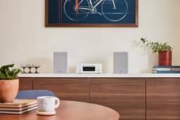 Denon CEOL N-12 DAB+ Alles-in-een-Hifisysteem met CD-speler, DAB/FM-radio, HDMI ARC, HEOS® Built-in streaming en Inclusief Speakers- Wit — thumbnail 4