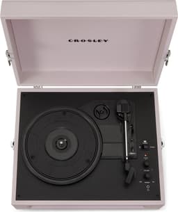 Crosley Voyager CR8017B-AM - Amethyst Lichtroze - Bluetooth in/uit Platenspeler — thumbnail 3