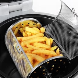 Klarstein VitAir heteluchtfriteuse, 1400 watt, vetvrij frituren + bakken + grillen + roosteren, halogeen-infrarood-verwarmingselement, automatisch, antiaanbaklaag, zwart — thumbnail 2