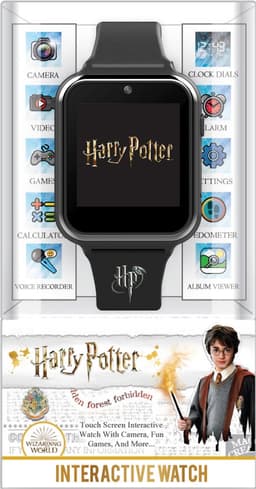 Accutime Harry Potter Smartwatch Kinderen - Selfie Camera, Foto & Video - Zwart — thumbnail 4
