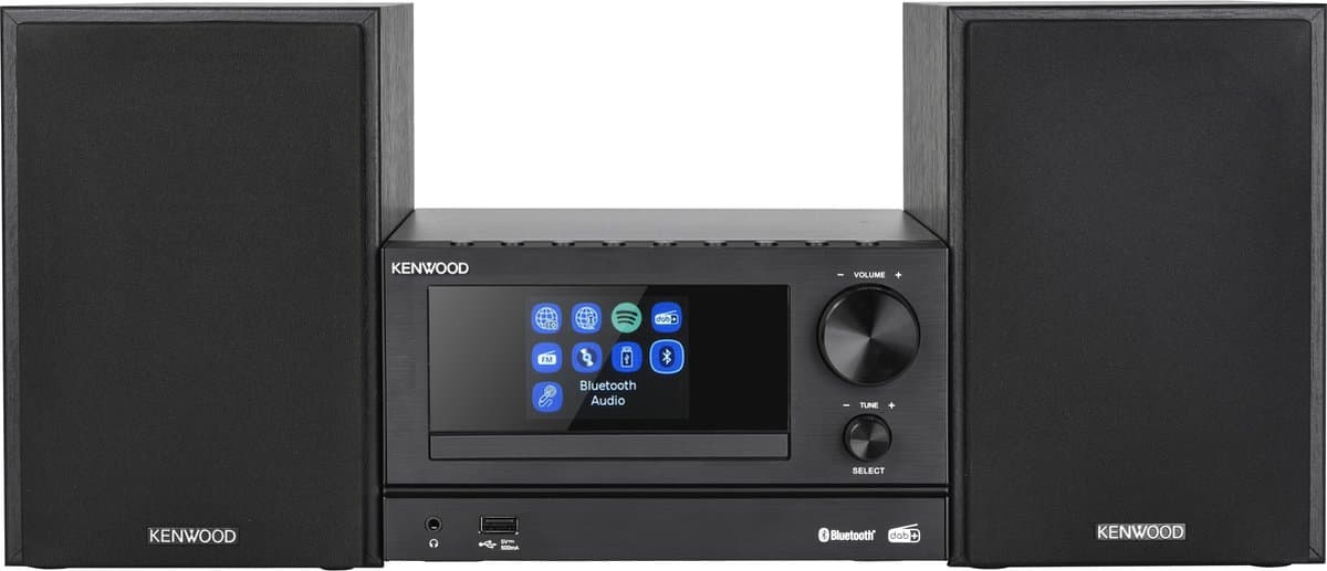 Kenwood M-7000S - Smart Wifi Micro Systeem - Zwart — afbeelding 1