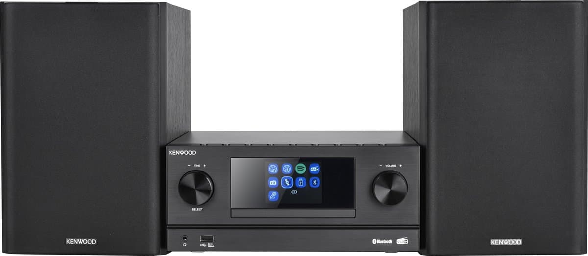 Kenwood M-9000S-B Micro Set met speakers — afbeelding 1