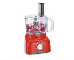 Qoock | Food Processor | Retro Line - Rood | 13 Delig | 800w | Met accessoires — thumbnail 3