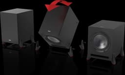 Teufel T 10 Subwoofer - PA-subwoofer - front- of downfire opstelling - 150 watt - zwart — thumbnail 4
