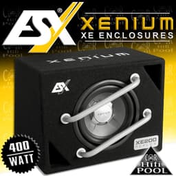 ESX XE200 - 8 inch woofer in bassreflex behuizing - beschermbeugels - 200 Watt RMS - 400 Watt maximaal - 4 Ohm impedantie — thumbnail 3