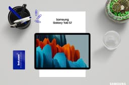 Samsung Galaxy Tab S7 - 256GB - WiFi - 11 inch - Zilver — thumbnail 4