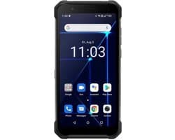 Hammer Construction 4G Bouwtelefoon en een lasermeter ineen - 6" scherm - 6 GB RAM geheugen - 128 GB - 16 Mpx - Android 12 - Zwart/ Zilver
