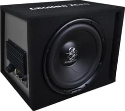Ground Zero GZIB 25BR-ACT – Actieve Subwooferbox – 25 cm – 270W Max – Bassreflex – Auto-On — thumbnail 1