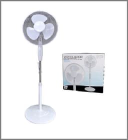 Gerimport staande ventilator 3 snelheden - 40 cm - 45 watt - Wit — thumbnail 2