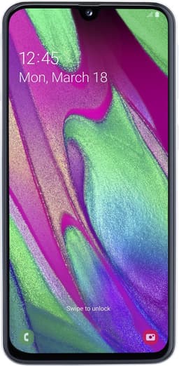 Samsung Galaxy A40 - 64GB - Wit — thumbnail 2