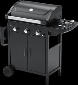 Campingaz 3 Series Compact Compact 3 LS Barbecue Verrijdbaar Gas Zwart 9600 W — thumbnail 2